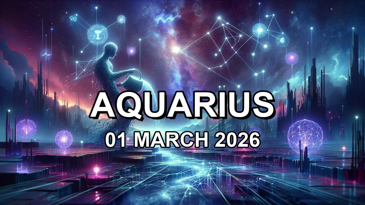 2026/03/01 ♒︎ AQUARIUS Horoscope Today (Daily Astrology Podcast) #horoscope #aquarius