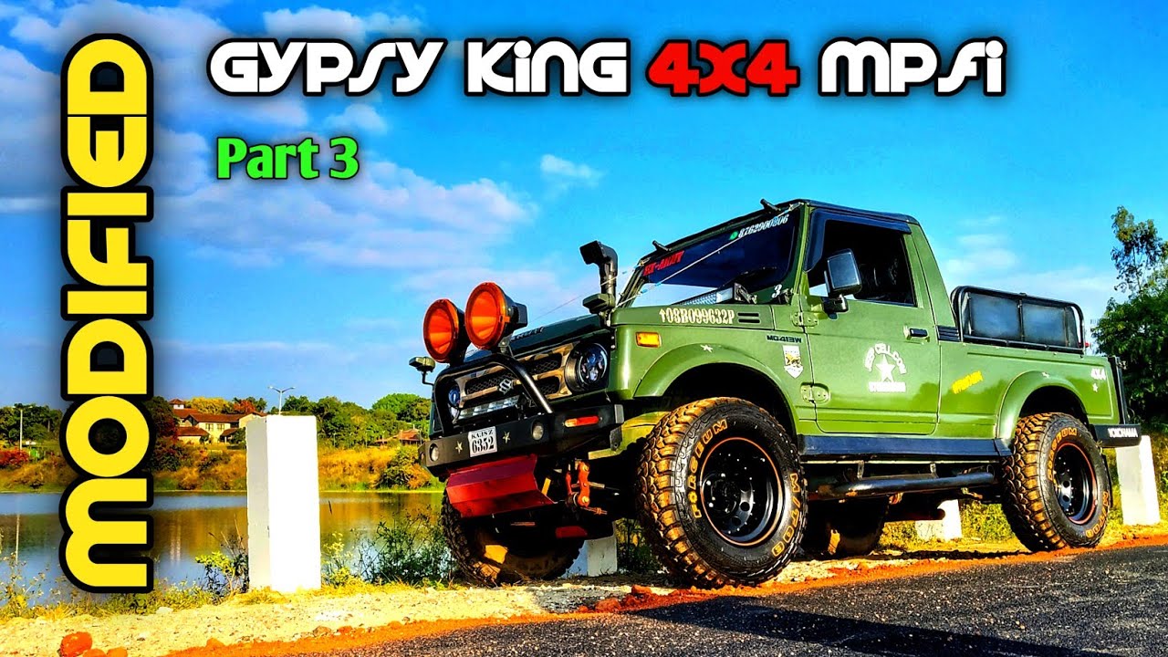 Gypsy Modification 2020 | Part 3 | Army Gypsy Modified | Maruti Gypsy King MPFI