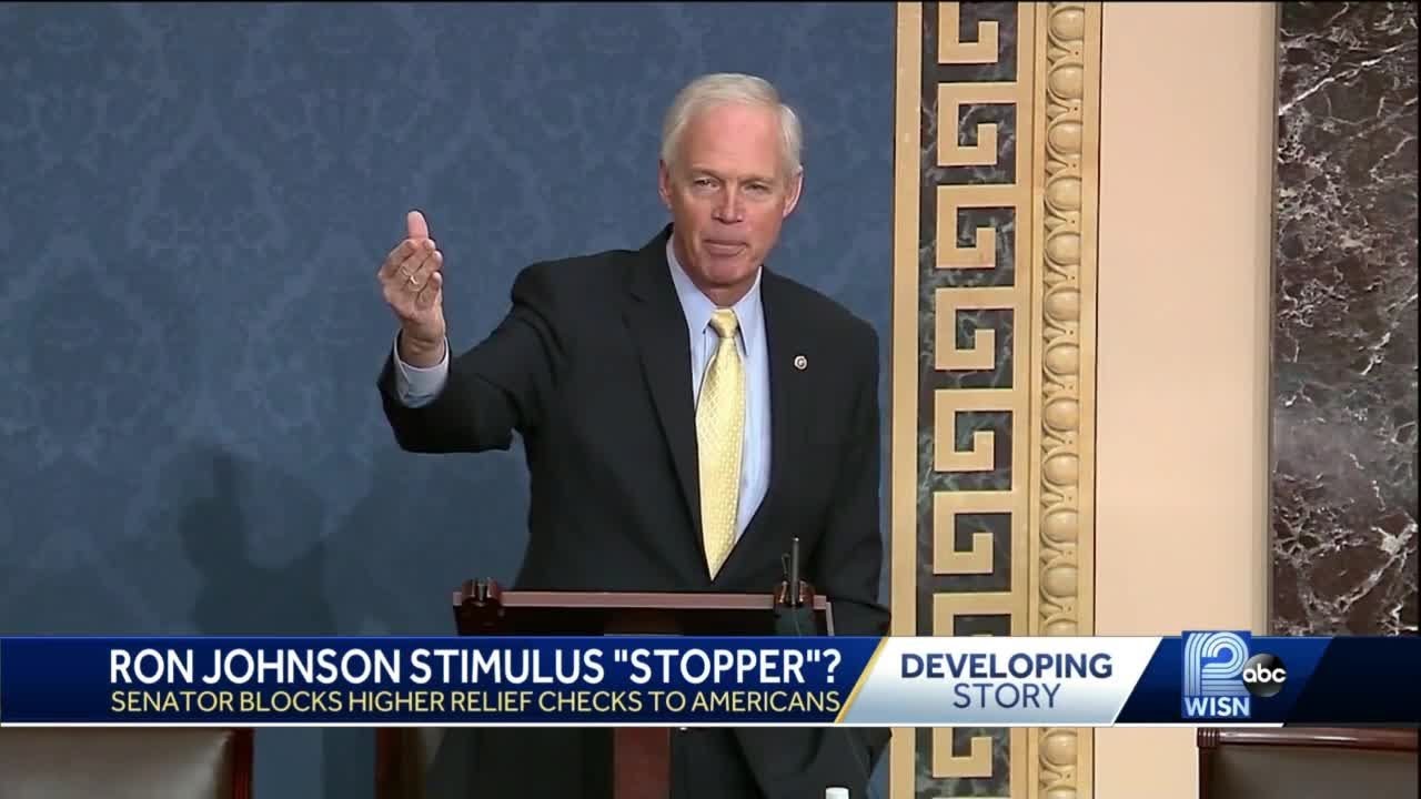 Johnson blocked $1,200 stimulus checks