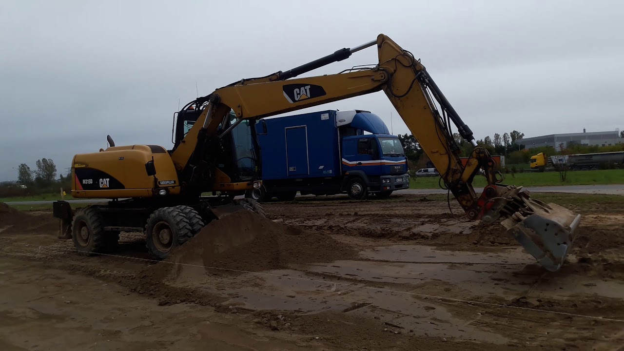 Caterpillar M315D - bardzo dobra koparka.