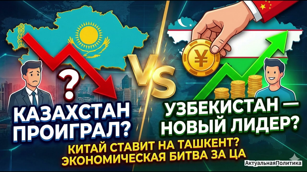 Казахстан проигрывает Узбекистану? Китай делает ставку на нового лидера Центральной Азии