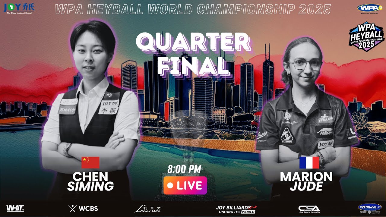 2025 WPA WORLD HEYBALL CHAMPIONSHIP DAY 3 LIVE NOW