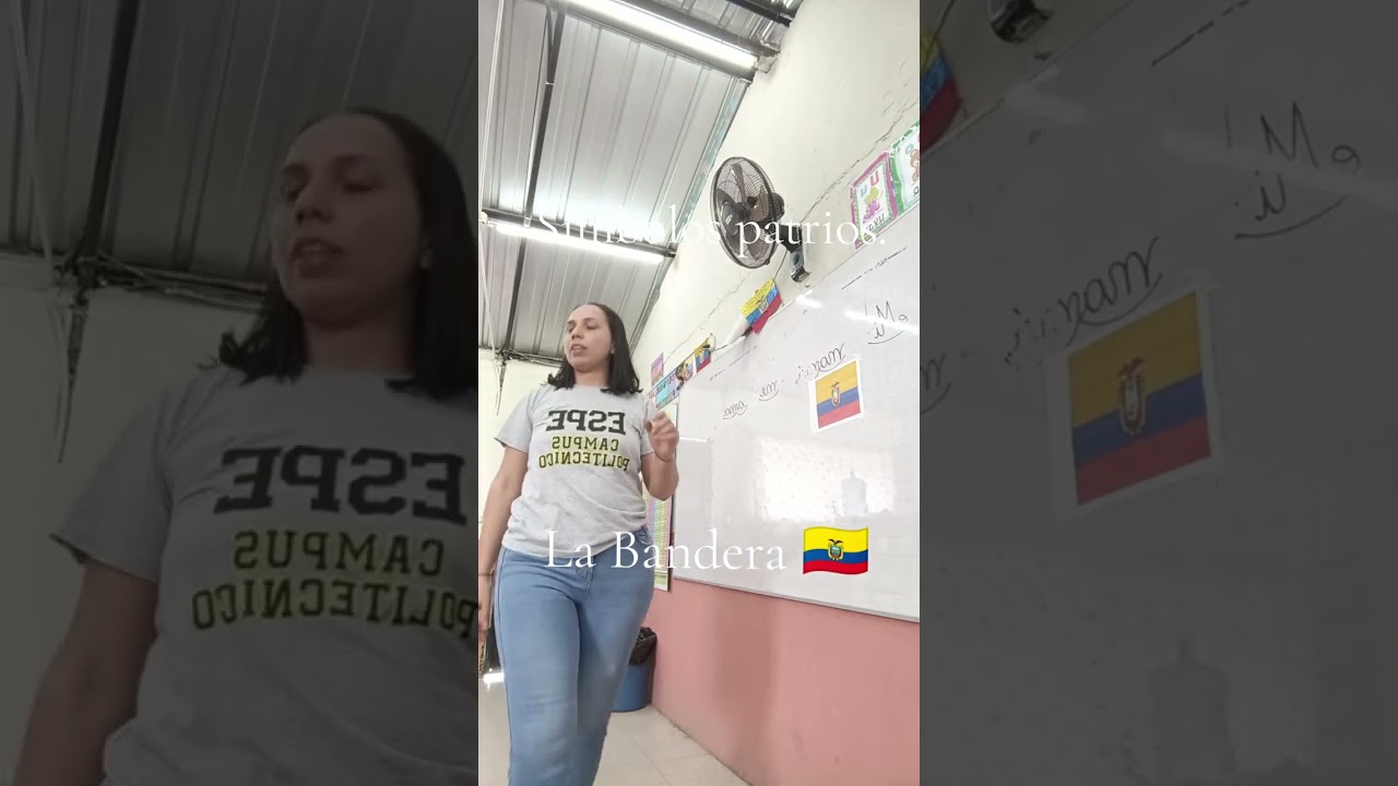 Clase demostrativa símbolos patrios