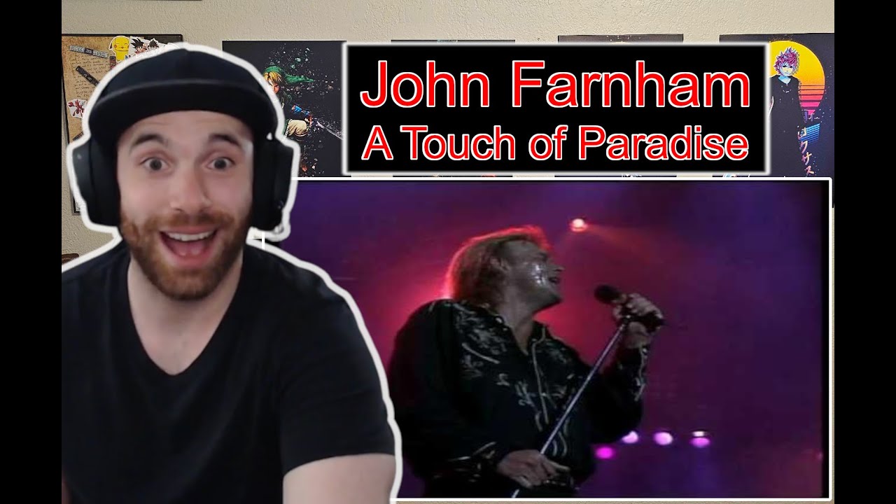 John Farnham | A Touch of Paradise (First Time Hearing) Flinders Stadium 1990 Reaction