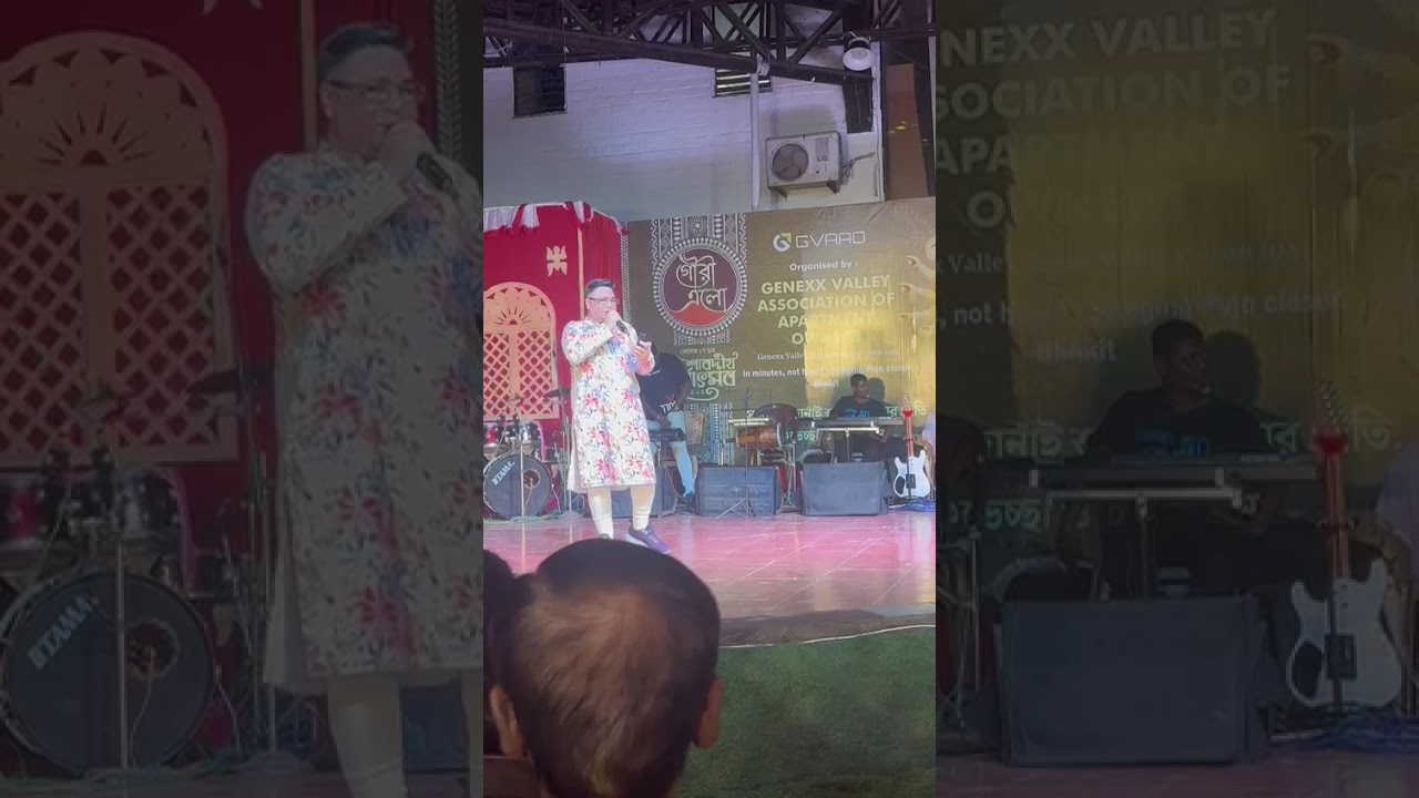 PAG GHUNGROO I NAMAK HALAAL I KISHORE KUMAR I COVER: PRAMOD I DURGA PUJA CULTURAL PERFORMANCE 2025