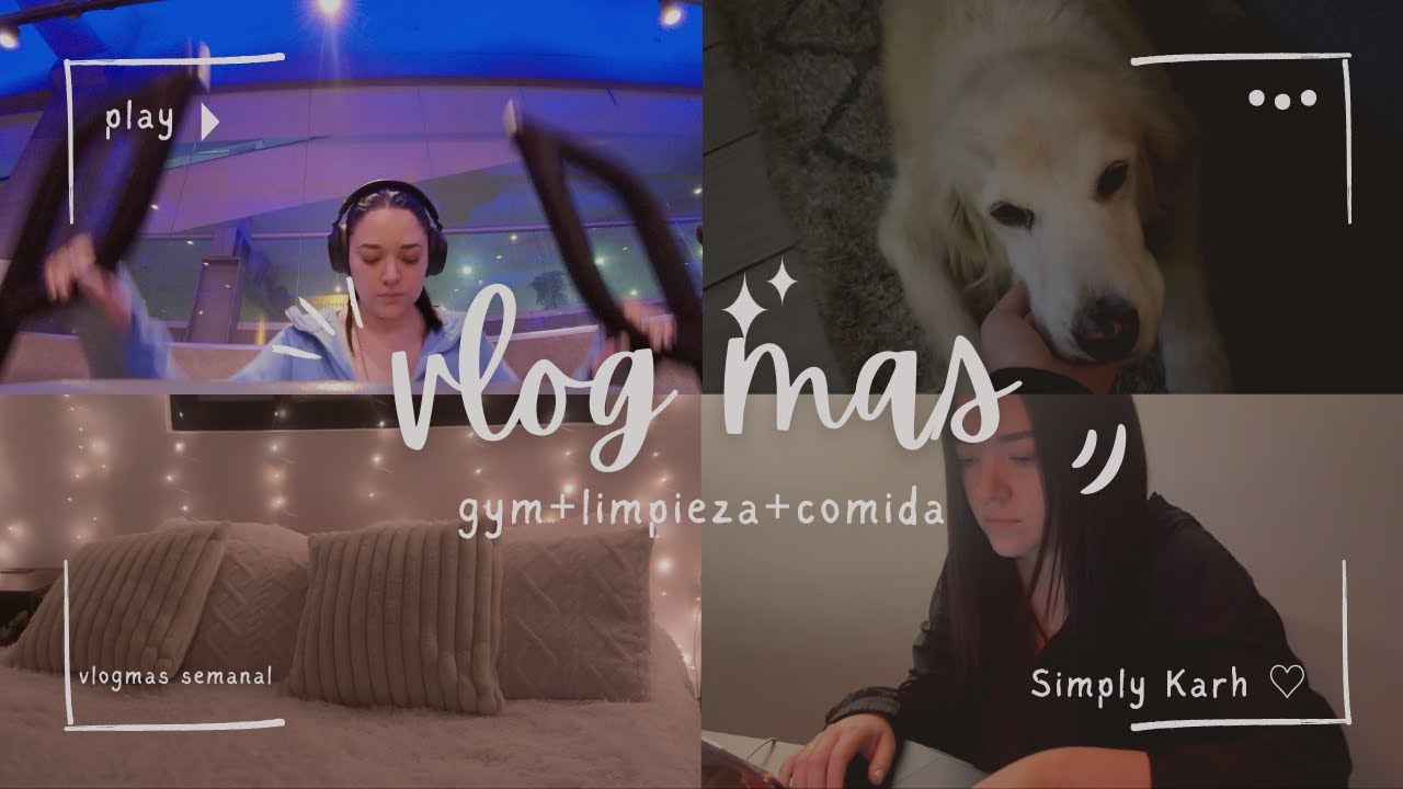 VLOGMAS 🎄| Una semana intentando ser una persona funcional 🎄😂