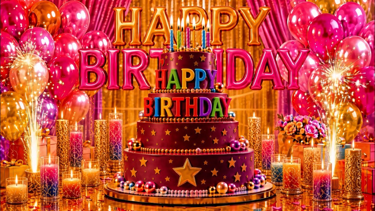 Happy birthday song 🎉Ultimate Birthday song ever 🎂