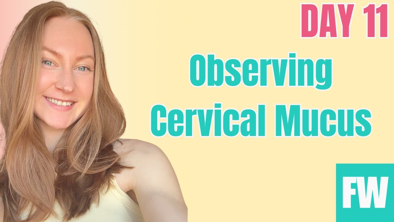 How to CHECK Cervical Mucus | Fertile vs Non-fertile Mucus Examples |  FAMWISE Day 11