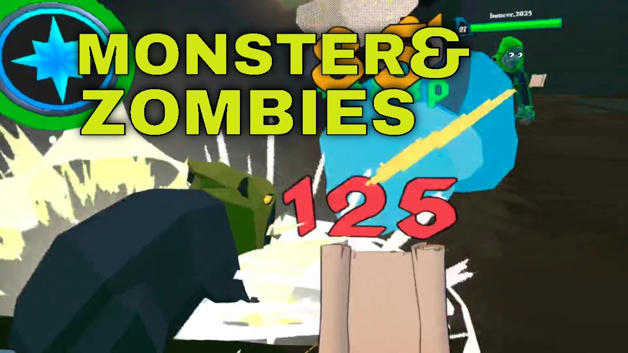 KILL MONSTER & ZOMBIES IN WIZHERD VR