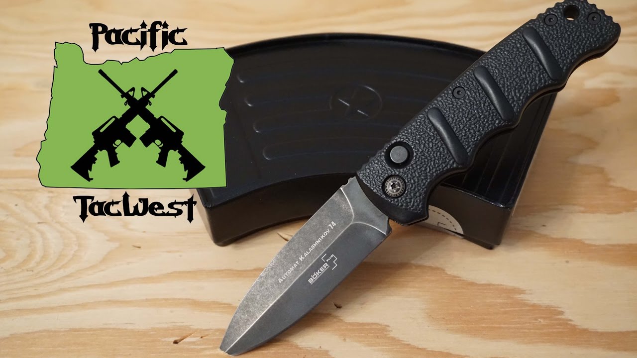 Boker Kalashnikov 74 Automatic Knive - Dagger...Smokewash finish