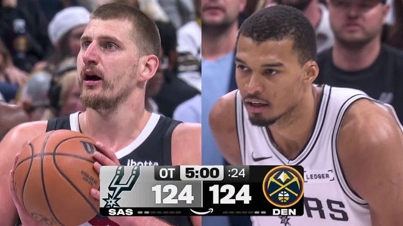 WILD OT ENDING Spurs at Nuggets 🔥 | April 4, 2026