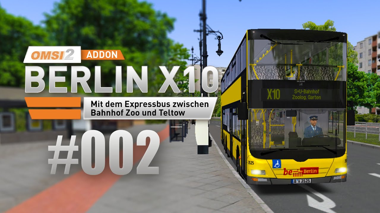 OMSI 2 Berlin X10-Addon #002 - Express-Linie X10