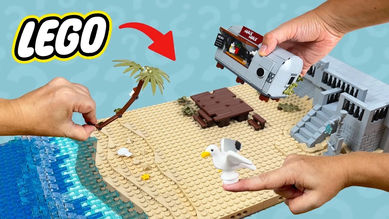 LEGO City Build - Beach with promenade is here... Episode 9