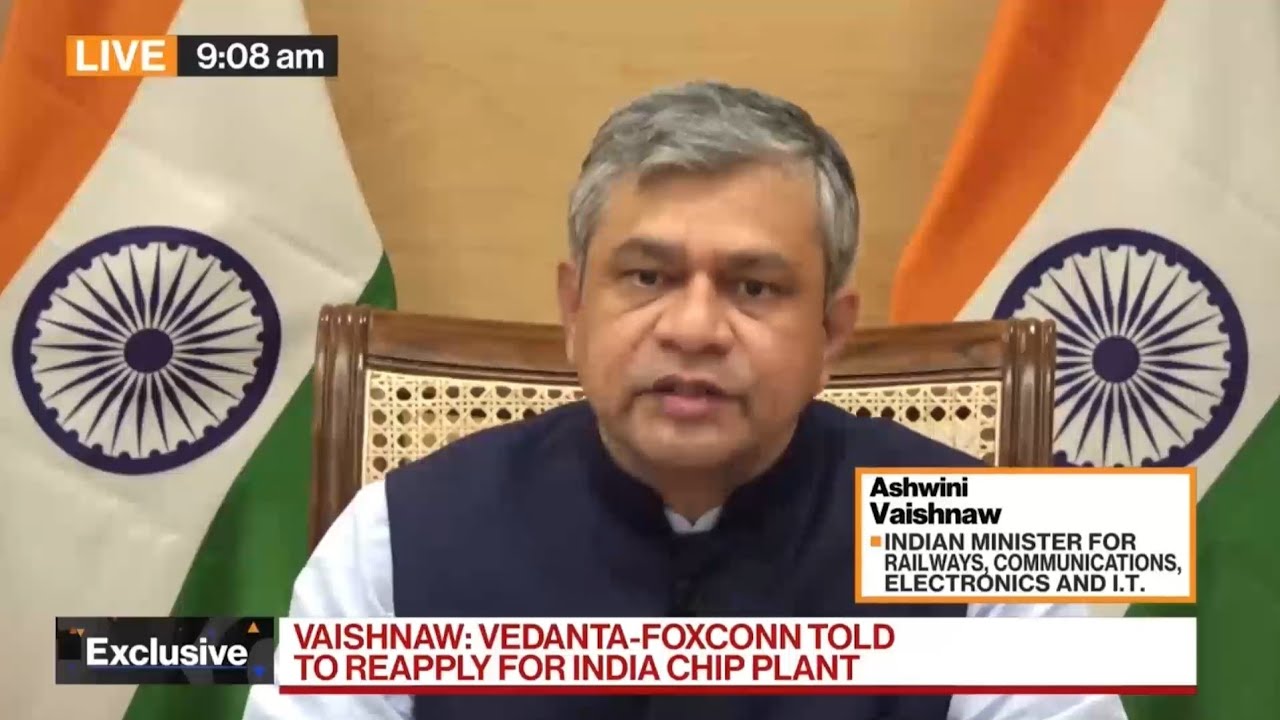 Interview with Bloomberg on 🇮🇳-🇺🇲 partnership for emerging technologies like semiconductor & telecom