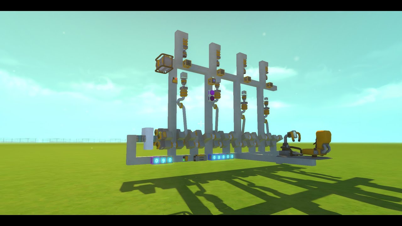 Scrap Mechanic Fastest Thruster Engine EVER!!!!   