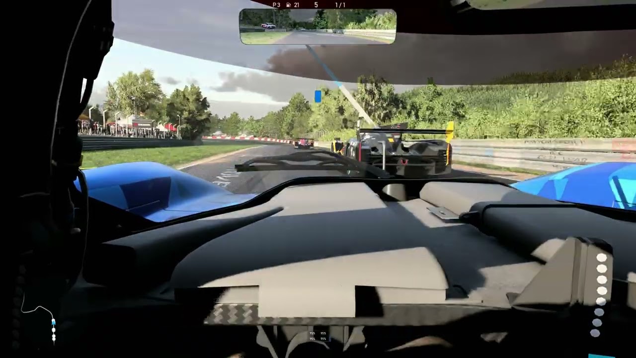 I made a minimalist HUD for Forza Motorsport