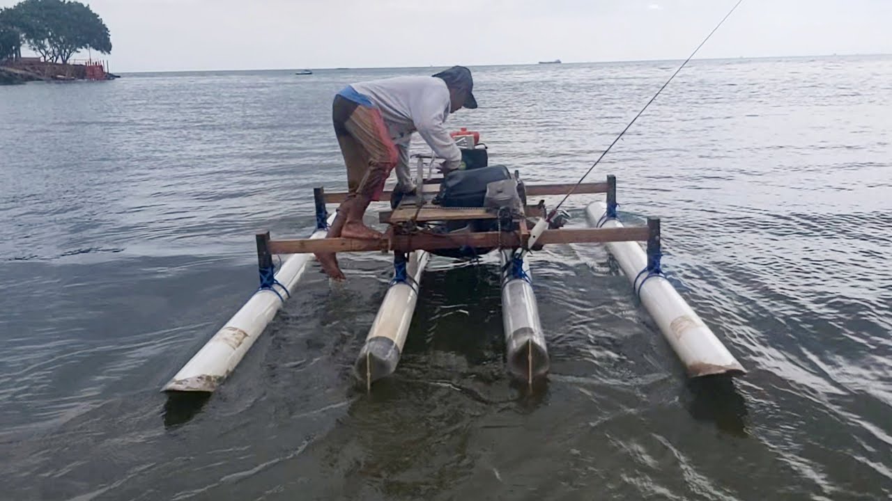 Perahu mancing PVC