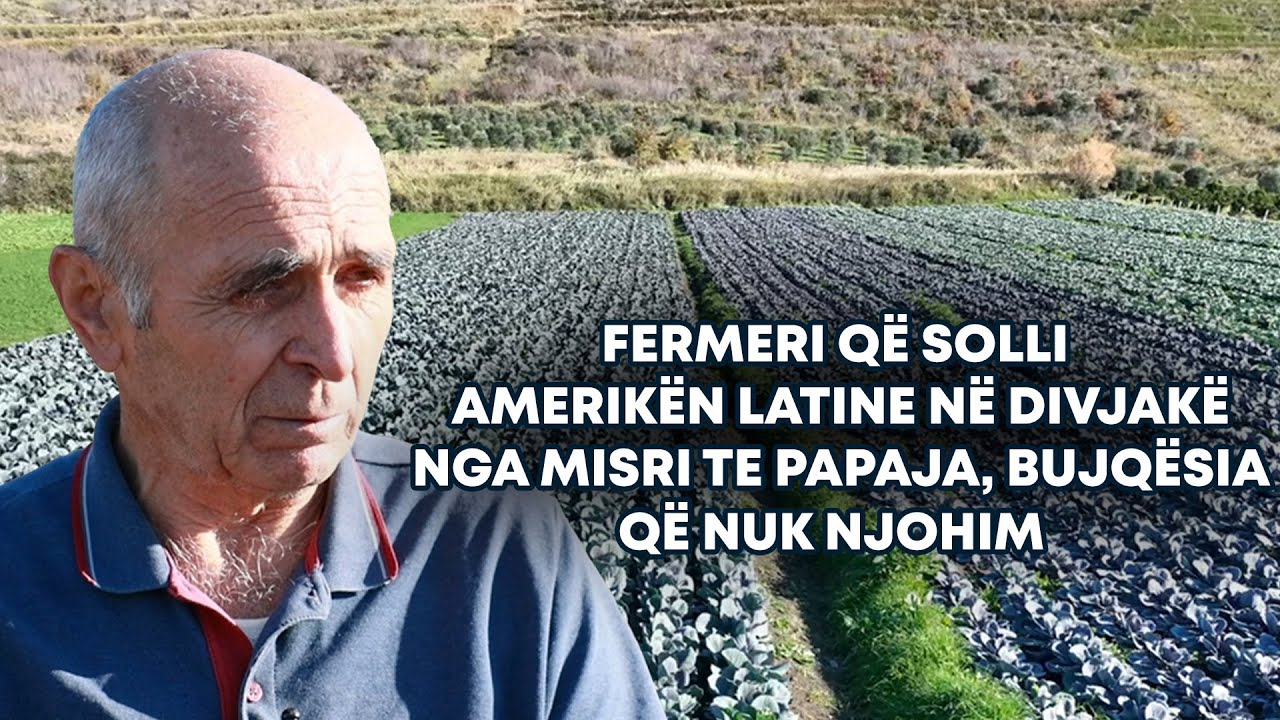 Fermeri që solli Amerikën Latine në Divjakë. Nga misri te papaja, bujqësia që nuk njohim