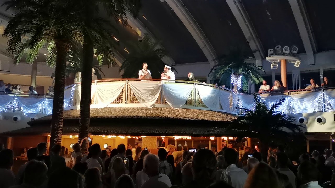 Aida Perla-Abschiedsrede von Boris Becker, Karibik 2019