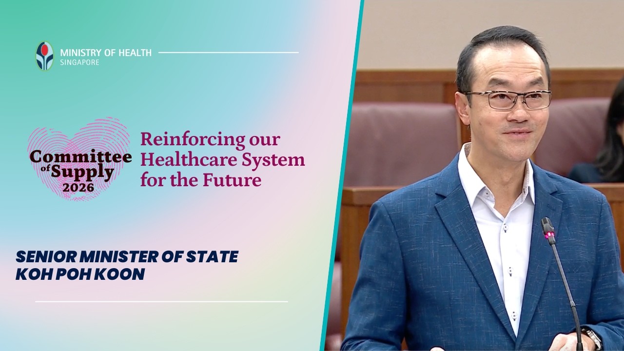 SMS Koh Poh Koon at MOH Committee of Supply Debate 2026