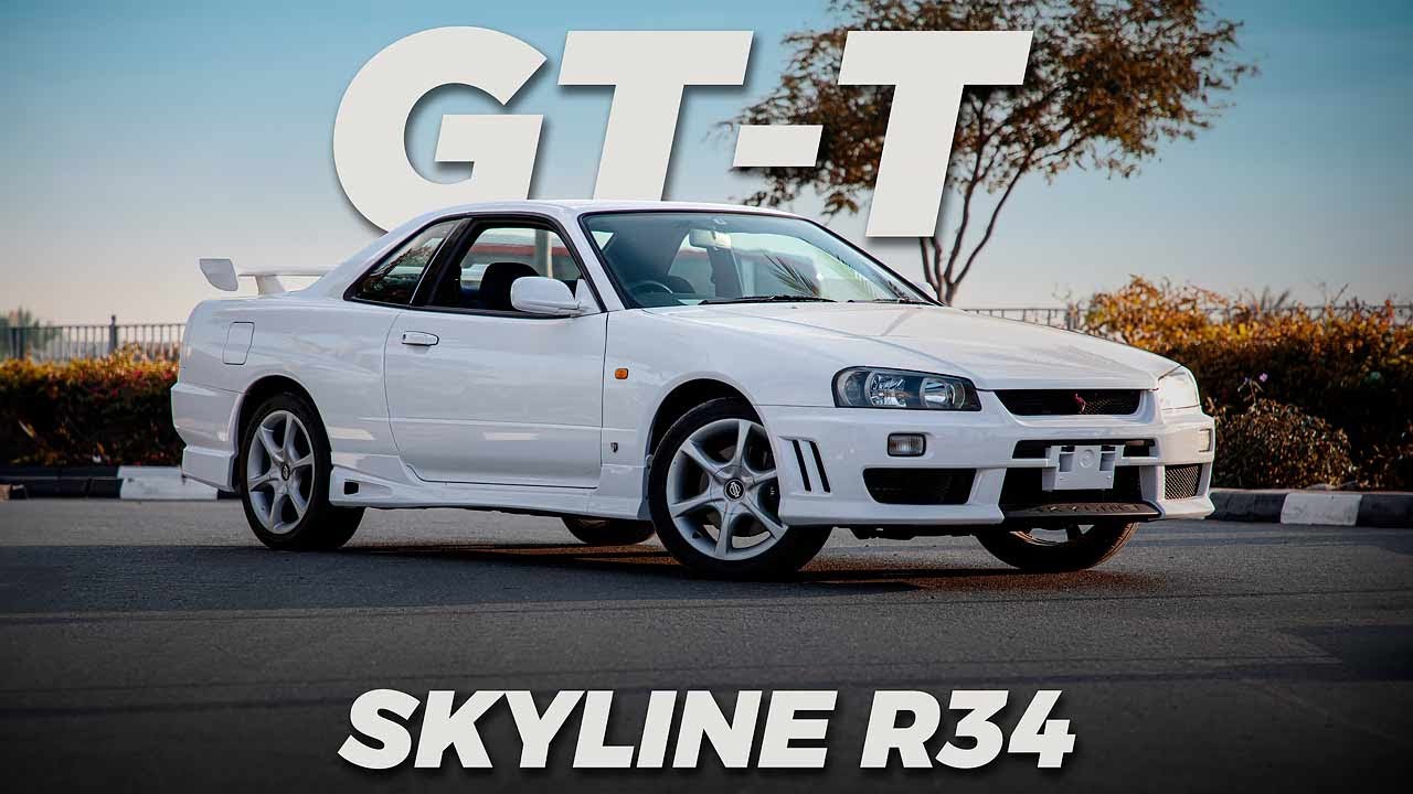 Nissan Skyline R34 GT-T (1998 Model) - Full Visual Review of Skyline R34 🔥