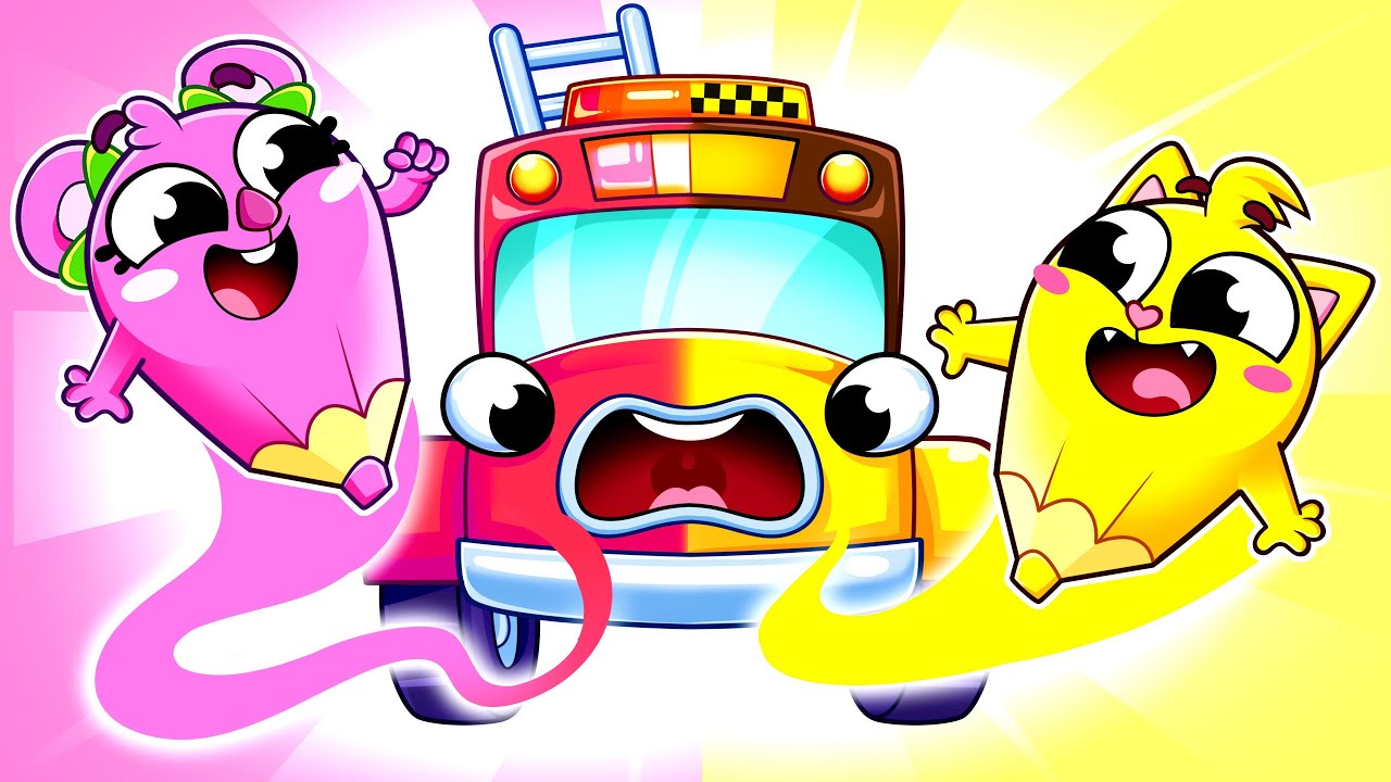 Where’s the Right Color? 🖍️🎨 Color Pencil Song | Kids Songs🐱🐨🐰🦁 And Nursery Rhymes by Baby Zoo