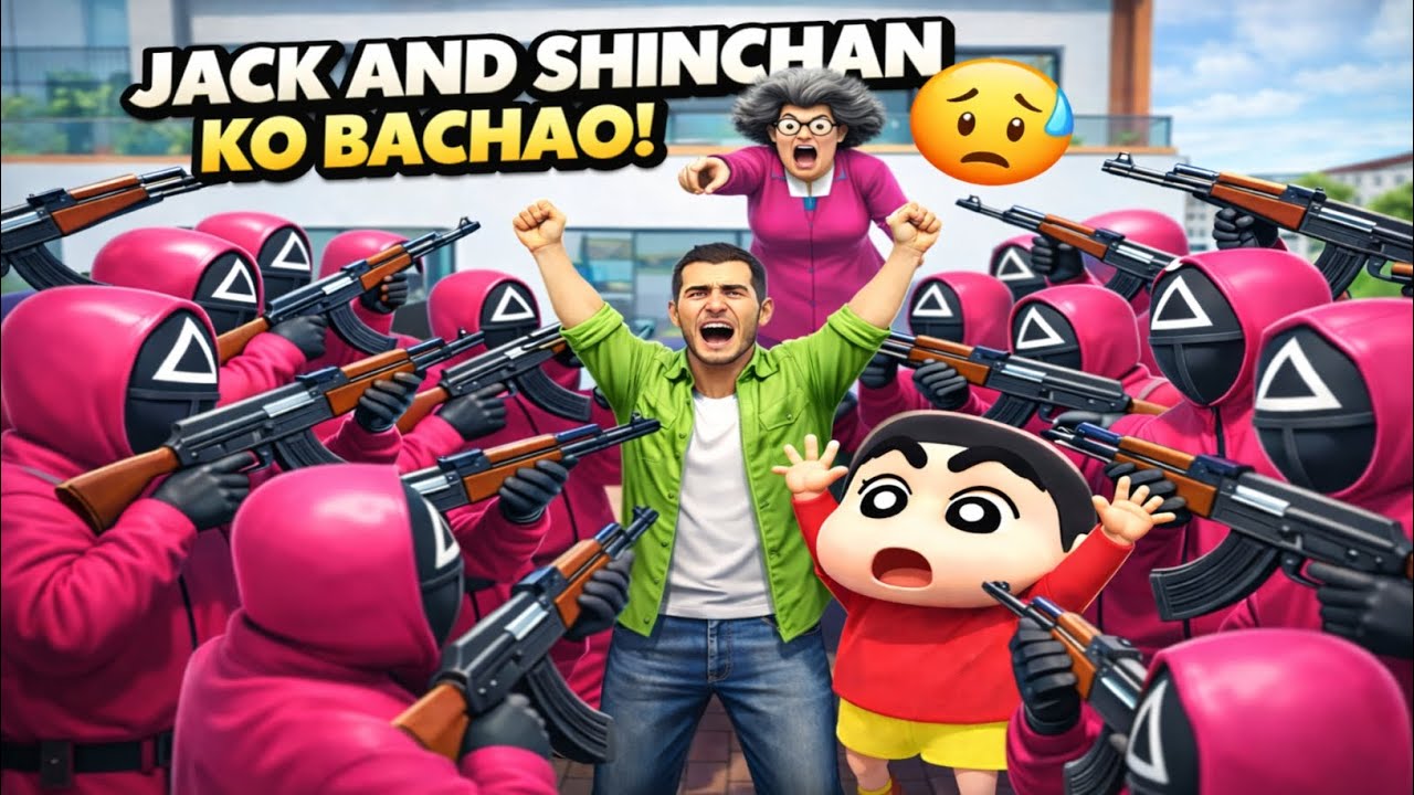 Jack And Sinchan Ko Daku Pakad Leta Hai 😭 | Indian Theft Auto 
