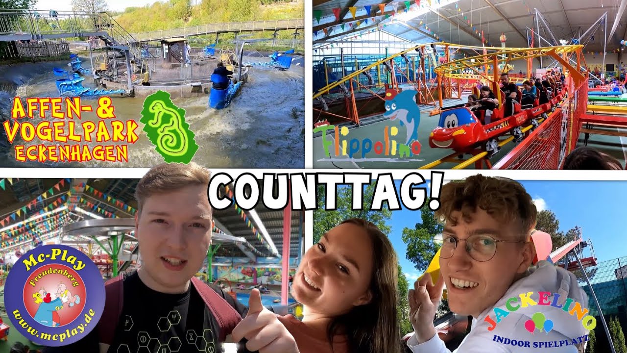 Zwischen Tieren, Butterflys & Blödsinn! NRW Counttour! | Vlog #111 | ParksAndFunfair