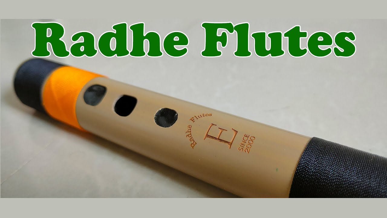 Radhe flutes pvc fiber bansuri review | E base | (HINDI)