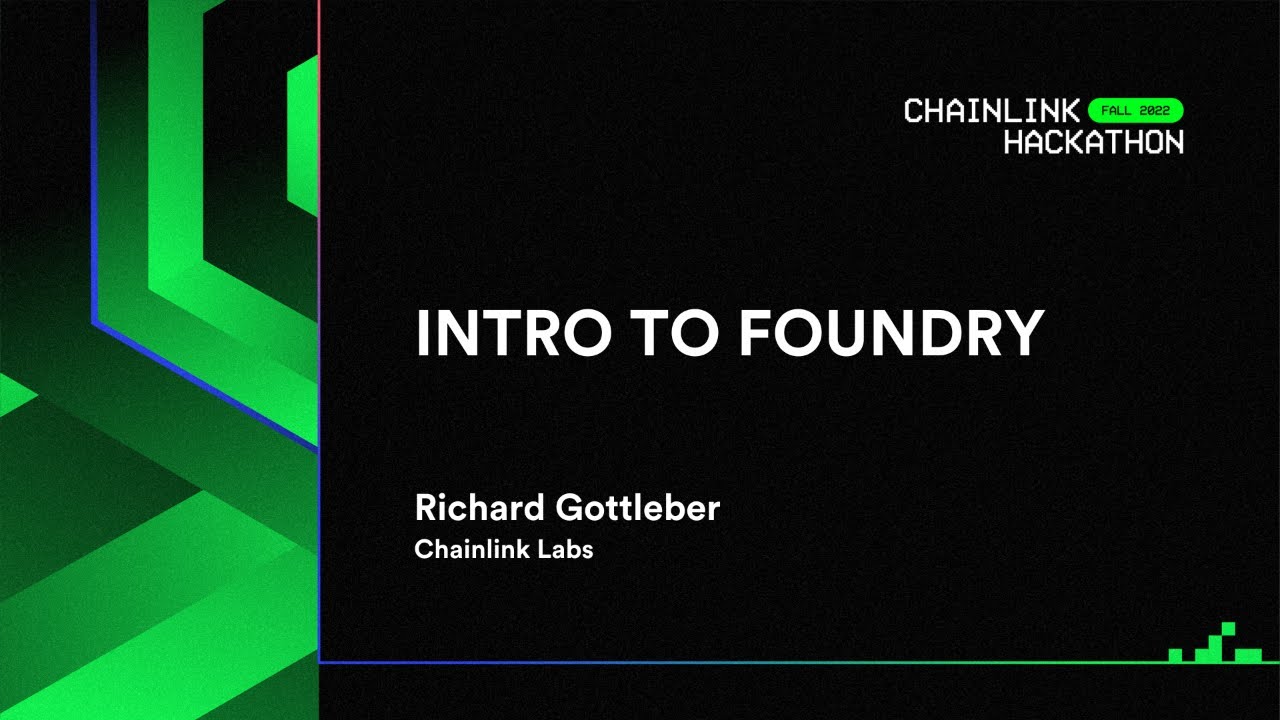 Intro to Foundry