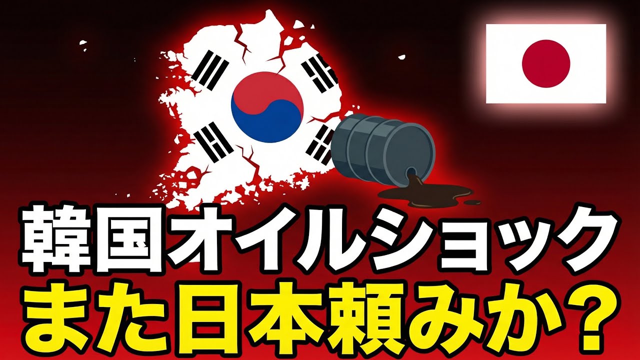 【図でわかる】韓国の本当の石油備蓄量が判明！また日本が助けるのか