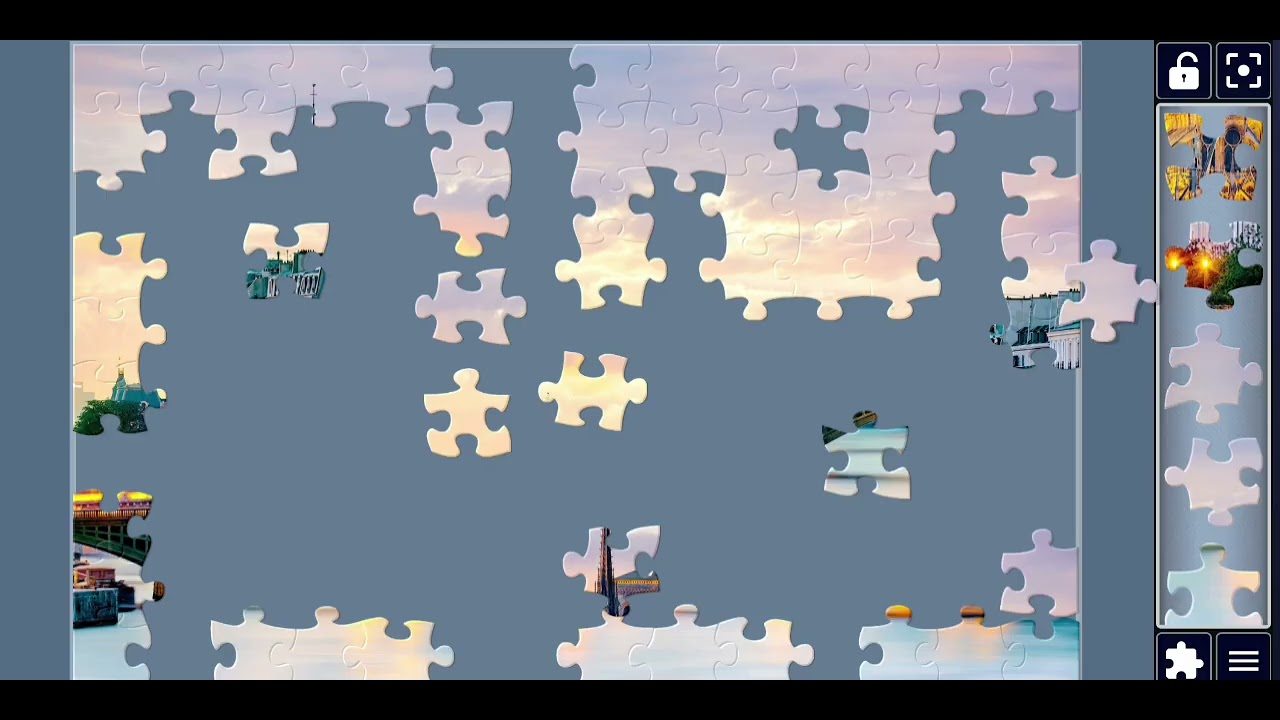 Notre Dame de Paris Jigsaw Puzzle 🧩 Stunning Sunset Challenge | Relaxing Puzzle Game with Satisfying