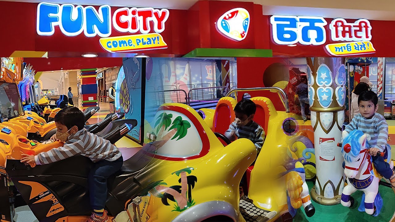 Fun City VR Punjab Mall Mohali | Kids Play Area | Prabhnoor sekhon