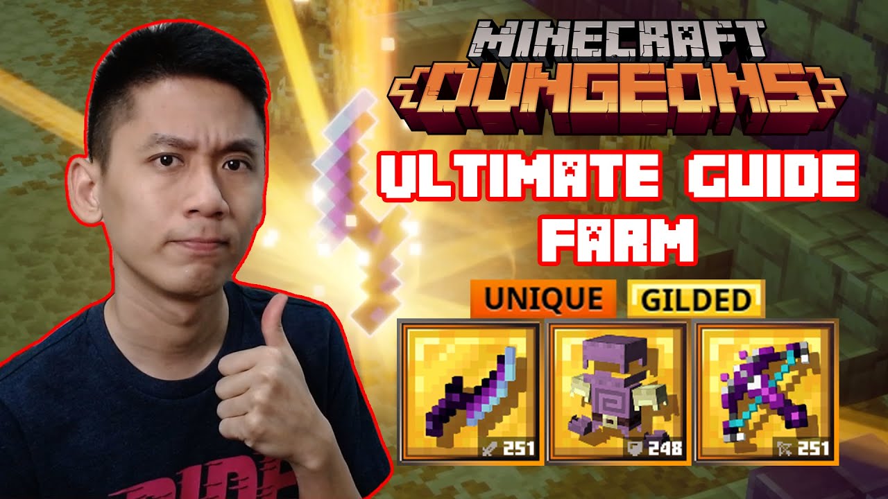 Minecraft Dungeons: полное руководство по выращиванию позолоченного скорострельного щита, прочной...