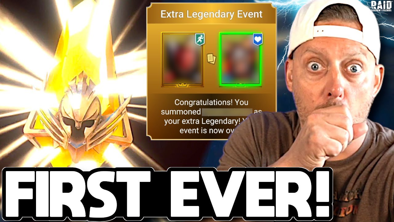 Pulling my FIRST EVER Legendary Champions in Raid Shadow Legends