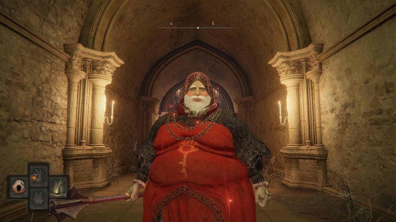 ELDEN RING: Santa Claus No Hits Malenia +0 (No Weapon Upgrades, Solo, Med. Load, Mace, Cosplay)