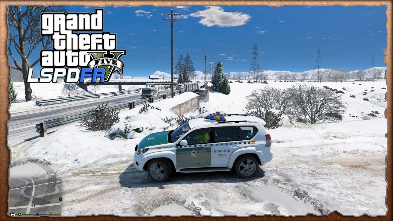 LSPDFR | DÍA 431 | GUARDIA CIVIL - ME QUEDO ATRAPADO EN LA NIEVE
