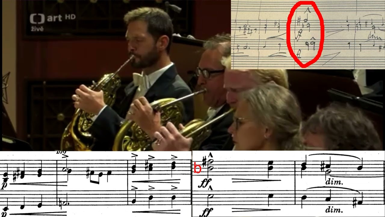 Dvorak Cello Concerto - INTERESTING Horn Trio with Newly found Note