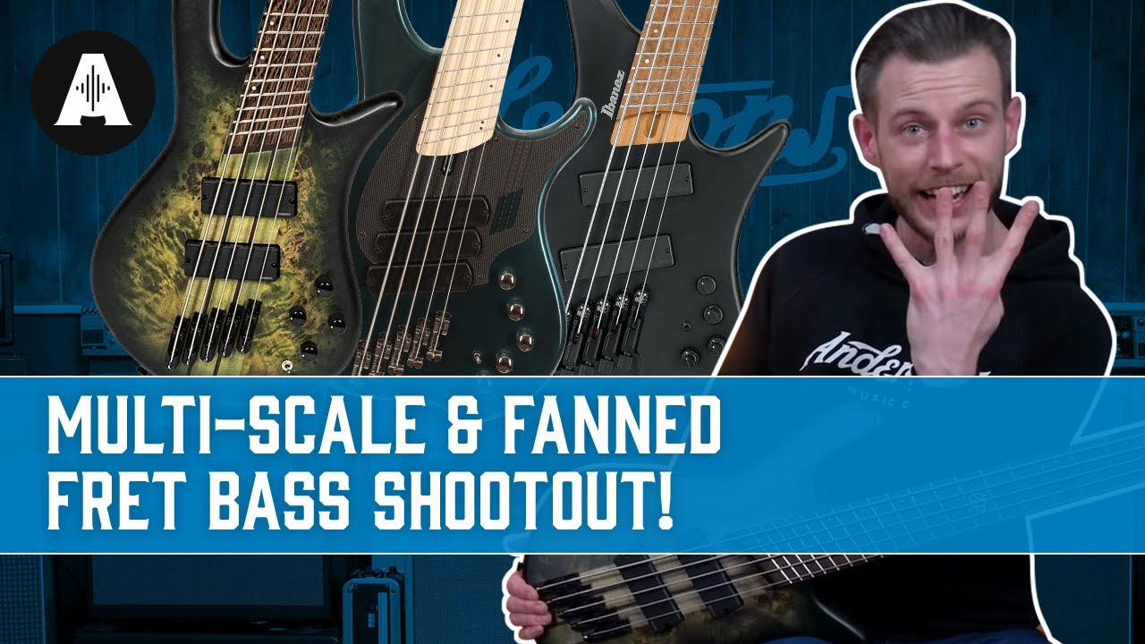 Fanned Fret Bass Shootout - Dingwall, Ibanez and Spector