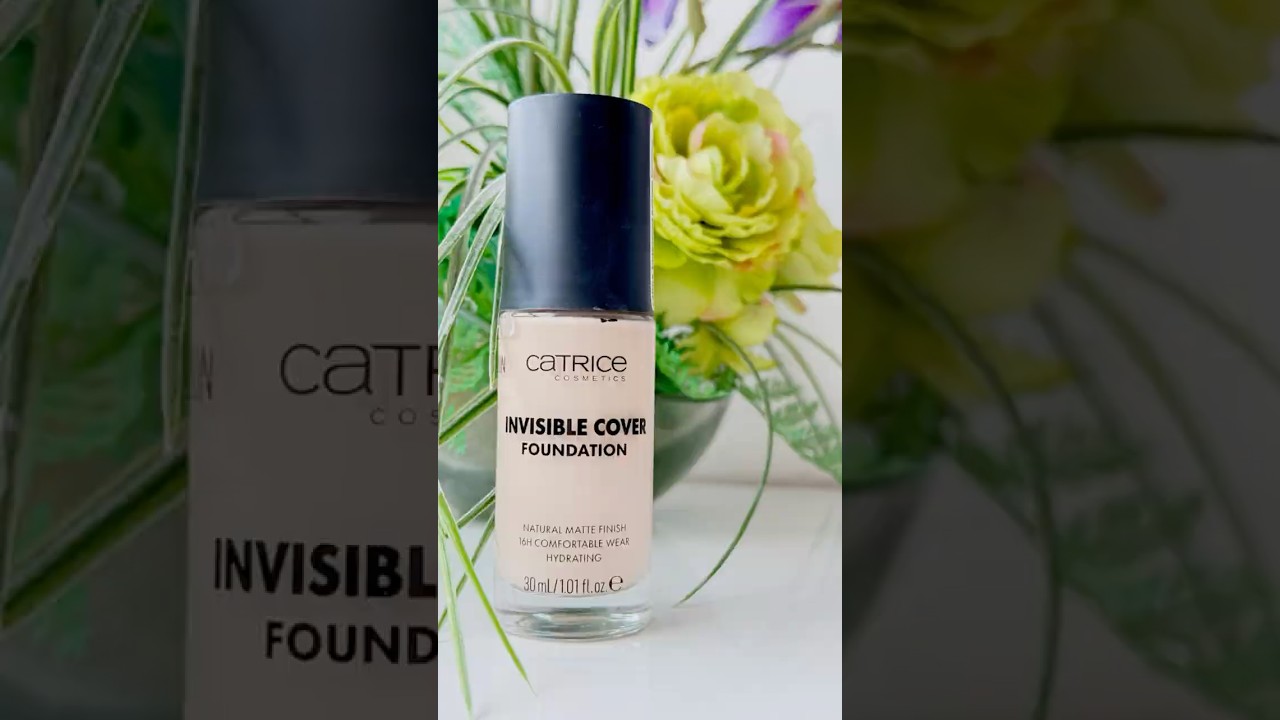 Бюджетный тональный крем от CATRICE invisible cover foundation. Подробности в описании