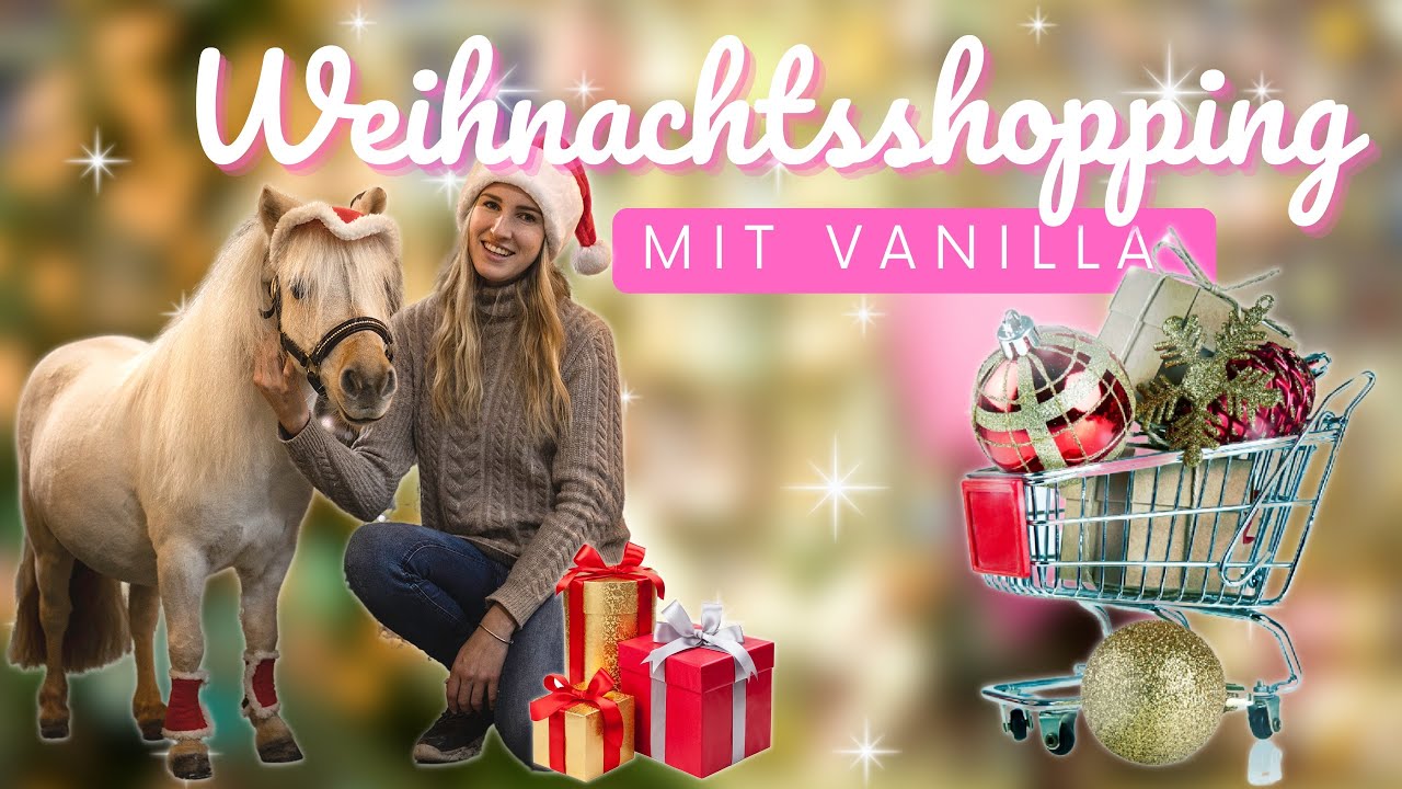 Weihnachtsshopping mit PONY ❤️