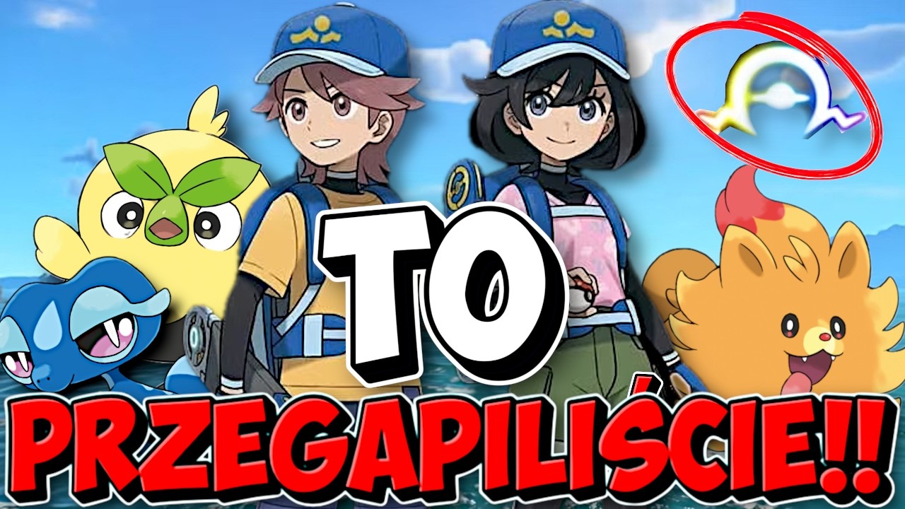 WSZYSTKO CO PRZEGAPILIŚCIE W ZWIASTUNIE POKEMON WINDS & WAVES!!