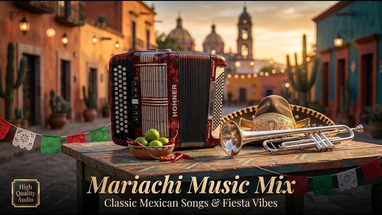 Mariachi Music Mix 🎺🇲🇽 | Classic Mexican Songs & Fiesta Vibes