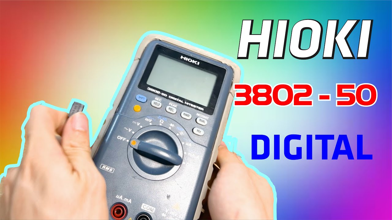 HIOKI 3802 _Đồng Hồ Vạn Năng Màn Hình Kép Hàng Đầu Nhật Bản