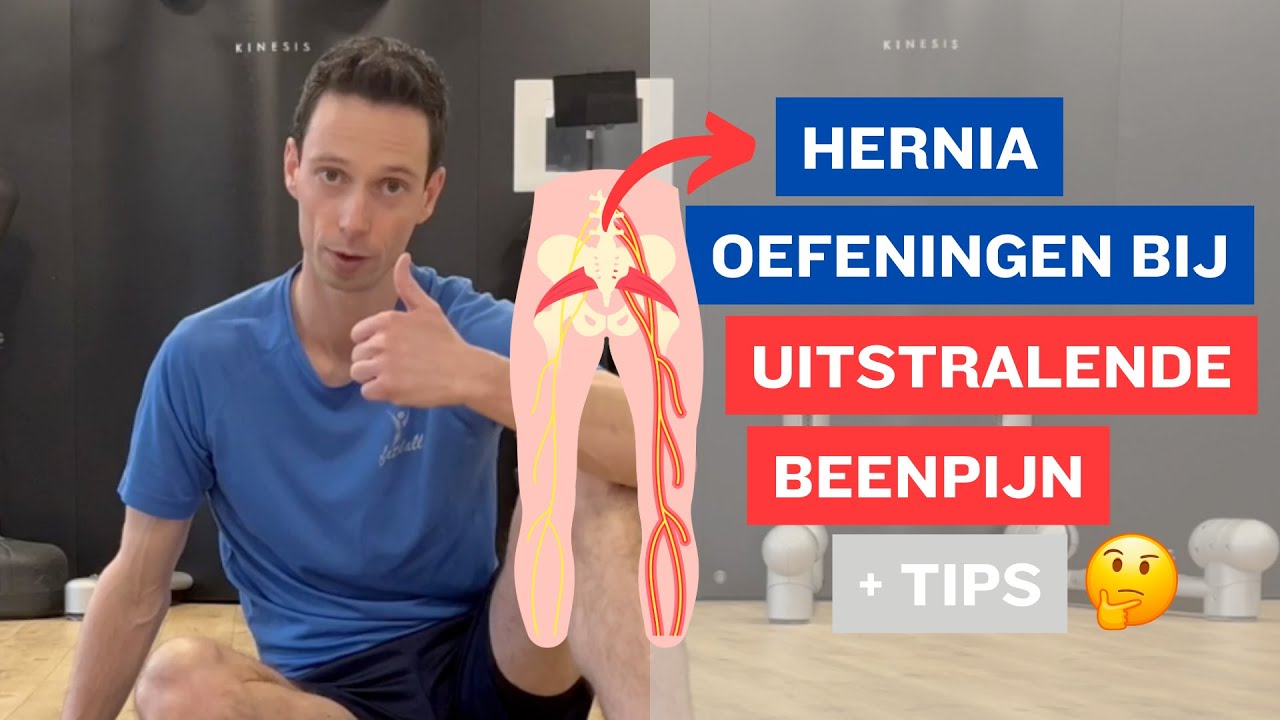 Oefeningen Hernia Uitstraling Been voor Directe Pijnverlichting Beenpijn en Rugpijn 🤩⚡
