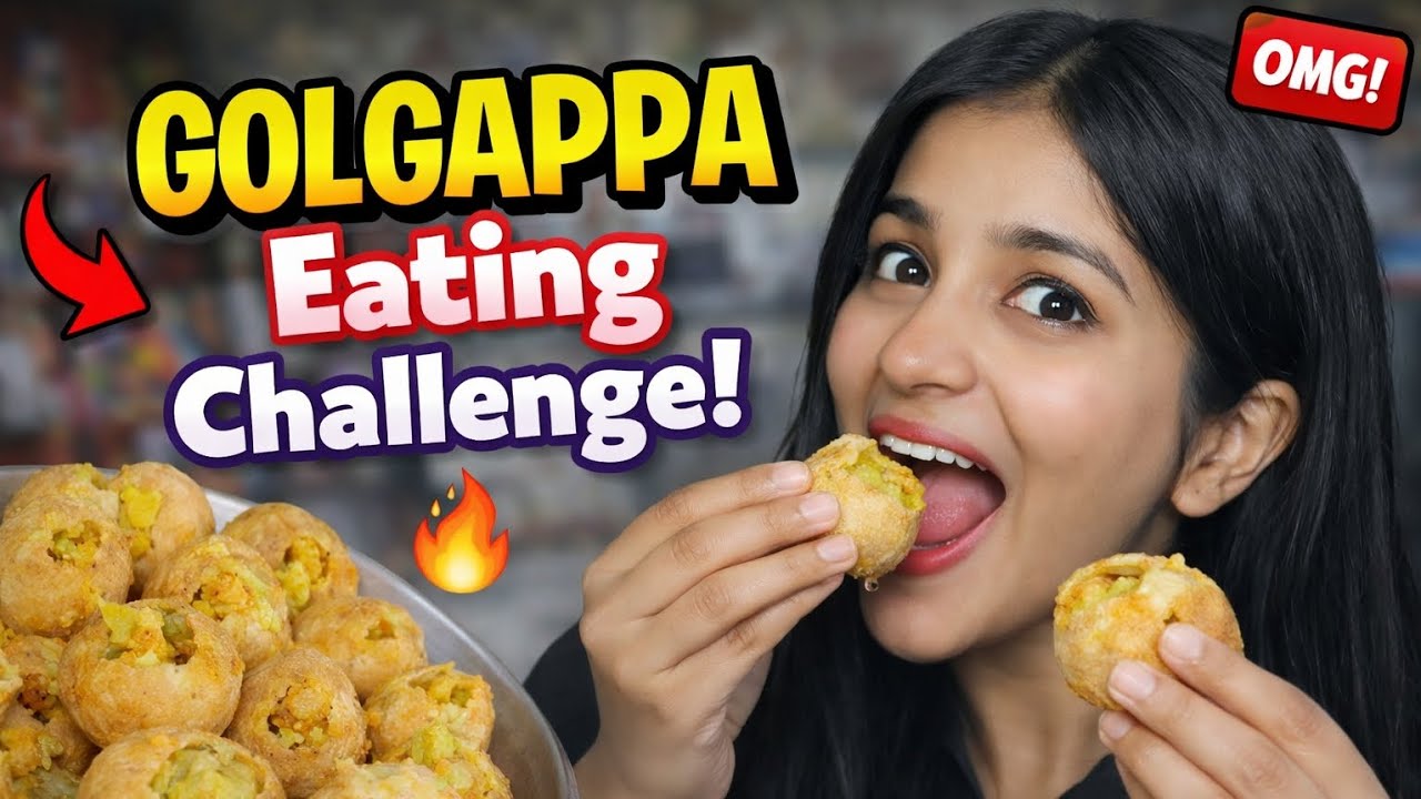 Golgappe Ne Meri Halat Kharab Kar Di! 😂 Non-Stop Eating Challenge #masti #kitkatislive 