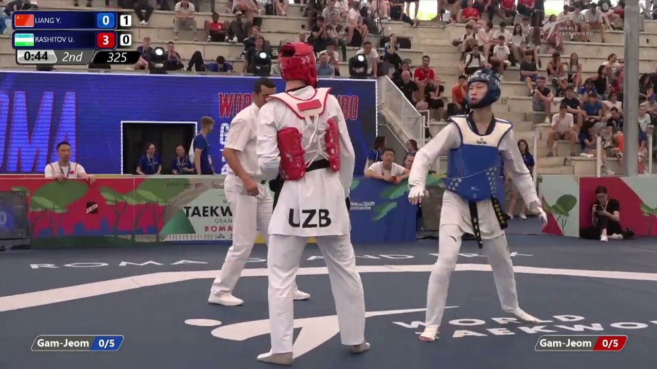 325 Quarterfinals MEN M  68KG CHN LIANG Y  UZB RASHITOV U