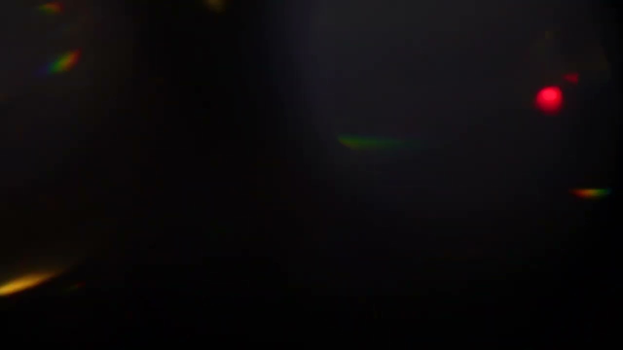 Real Camera Lens Flare Video Overlay Effect for Video
