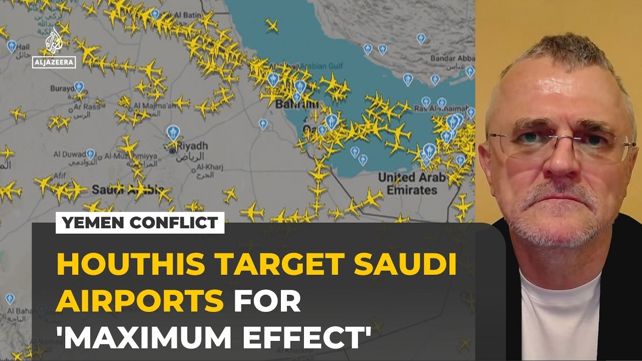 Houthi attacks on Saudi airports aim to disrupt civilian flights, analyst says