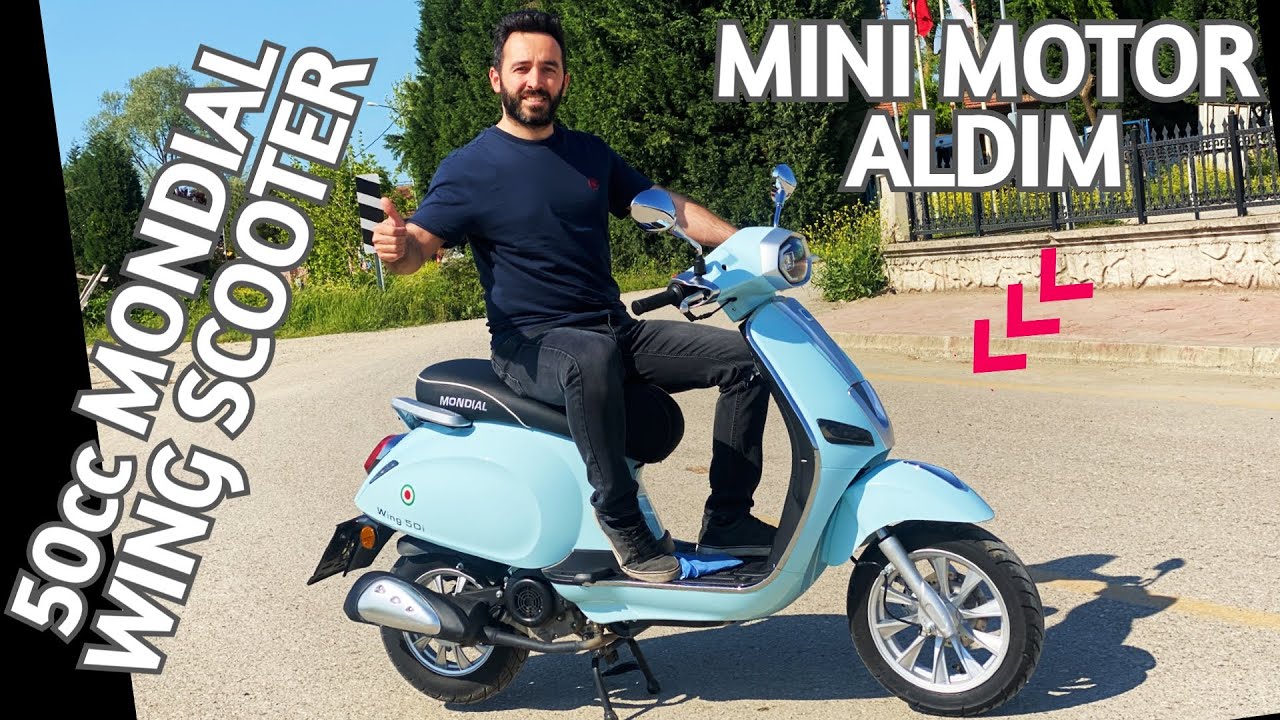 Mondial Wing 50 cc Scooter Motosiklet Aldım! Ne kadar yakar? Nekadar Hız Yapar? Nasıl Motor?